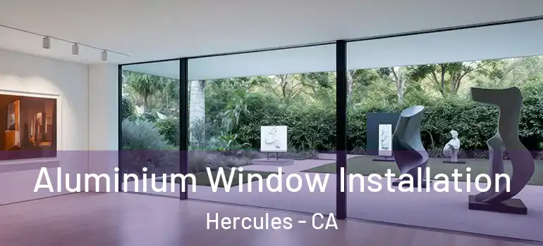  Aluminium Window Installation Hercules - CA