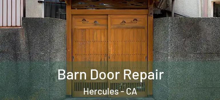  Barn Door Repair Hercules - CA