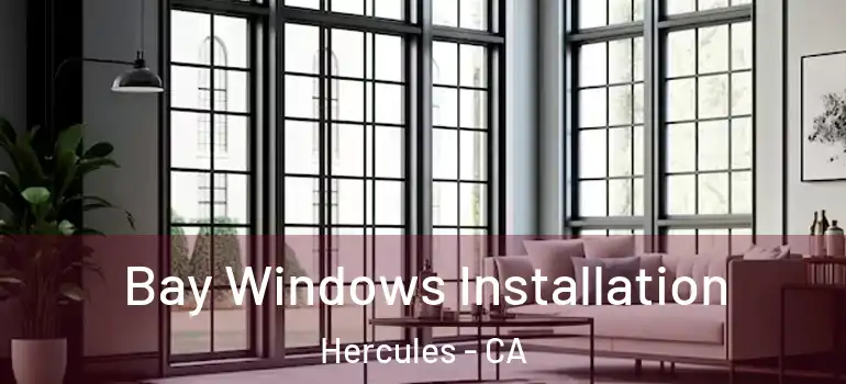  Bay Windows Installation Hercules - CA