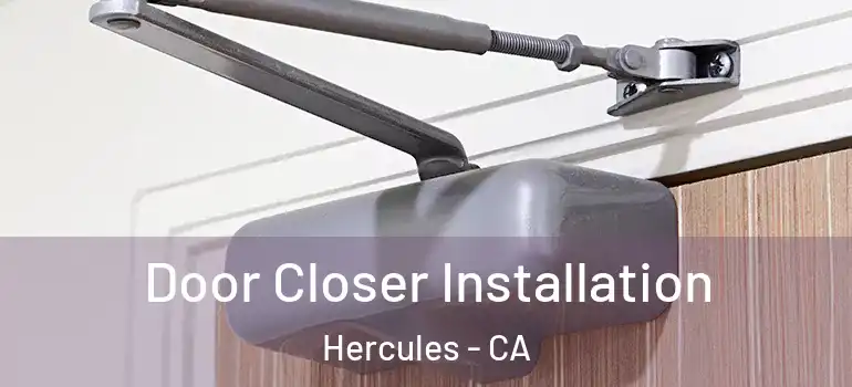  Door Closer Installation Hercules - CA