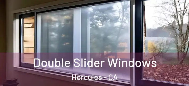  Double Slider Windows Hercules - CA