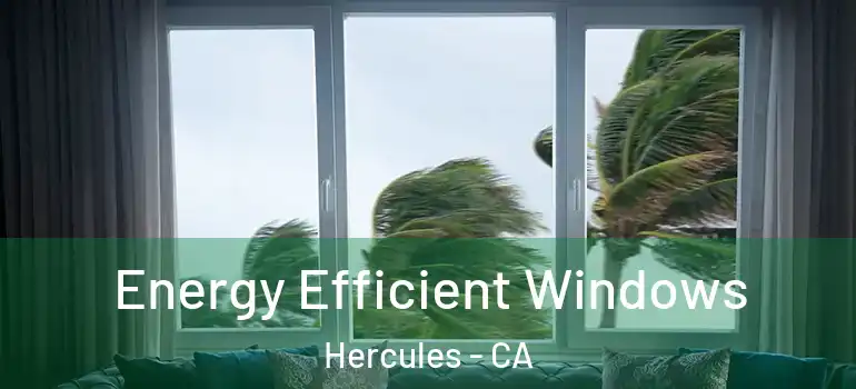 Energy Efficient Windows Hercules - CA