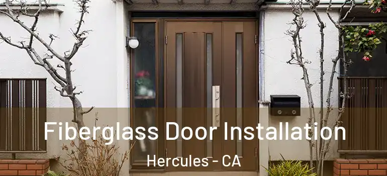  Fiberglass Door Installation Hercules - CA