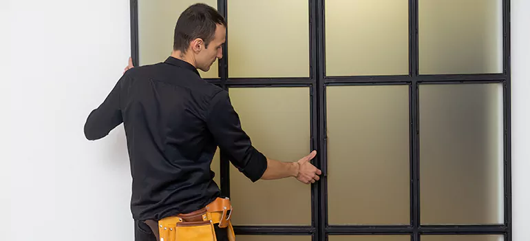Patio French door installation in Hercules, CA