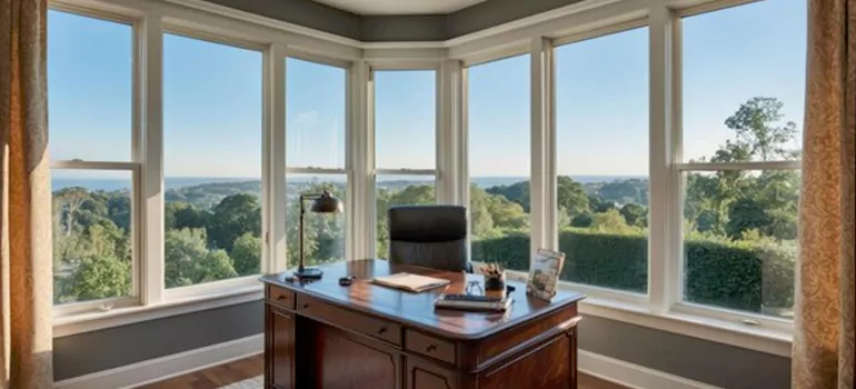 Residential Bow Window Installation in Hercules, CA