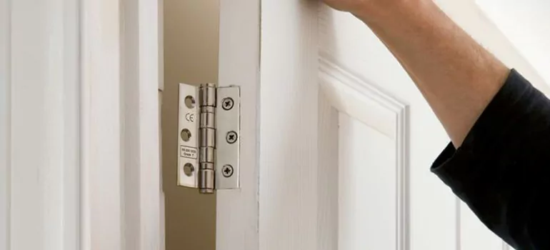 Bathroom Stall Door Hinge Repair in Hercules, CA