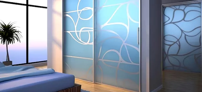 Frosting Glass Cabinet Doors in Hercules, CA