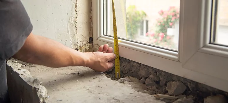 Window Sill Without Apron in Hercules, CA