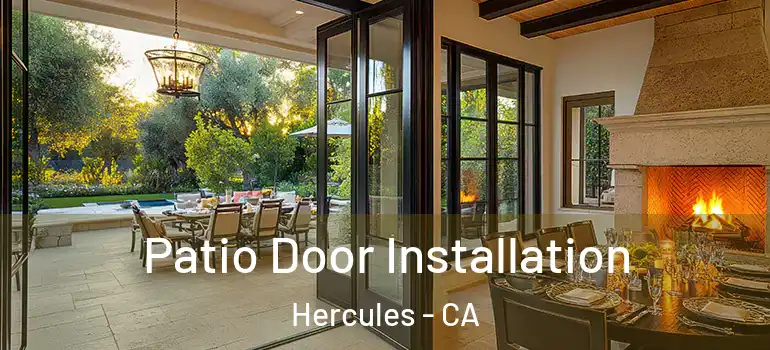  Patio Door Installation Hercules - CA