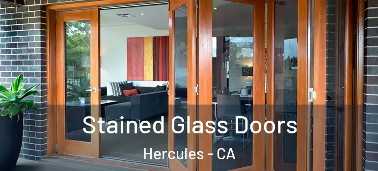  Stained Glass Doors Hercules - CA
