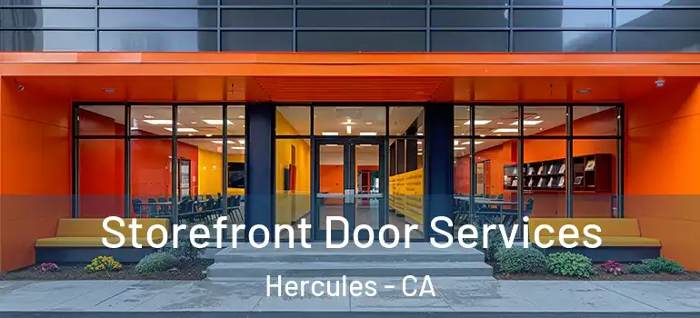 Storefront Door Services Hercules - CA