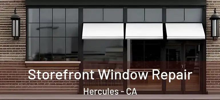  Storefront Window Repair Hercules - CA
