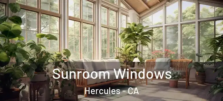  Sunroom Windows Hercules - CA