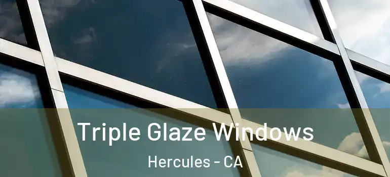  Triple Glaze Windows Hercules - CA
