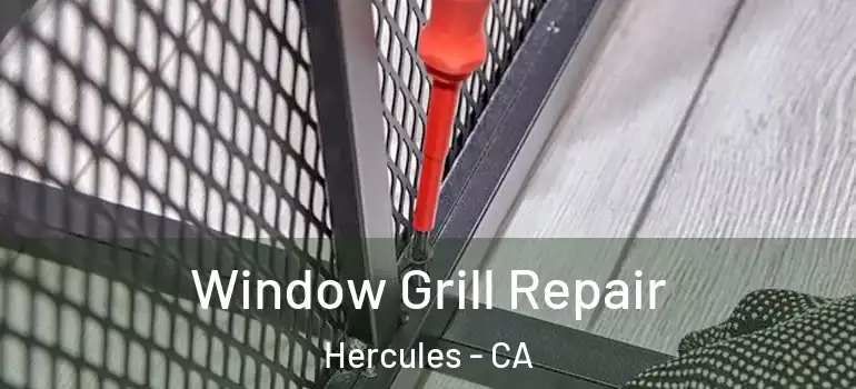  Window Grill Repair Hercules - CA