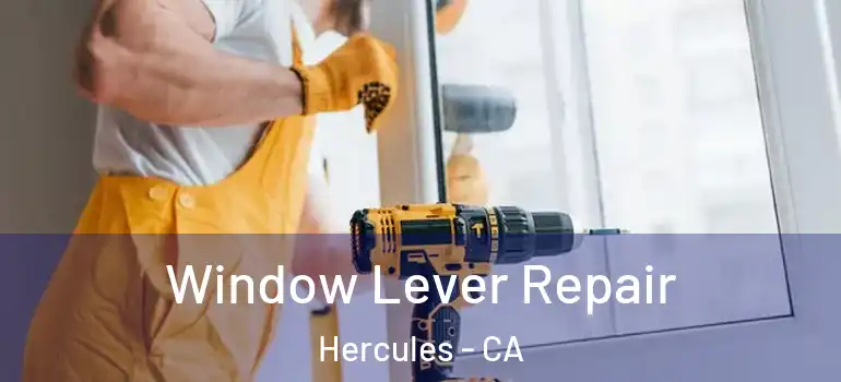  Window Lever Repair Hercules - CA